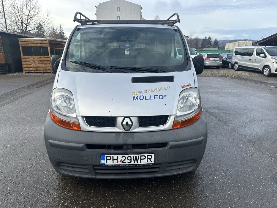 Renault Trafic 1.9dci 101cp, 6trepte lung. Ac, fab 2005. Portbagaj sus