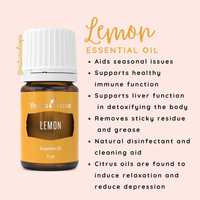 Ulei esential Lemon, lamaie, Young Living 5 ml