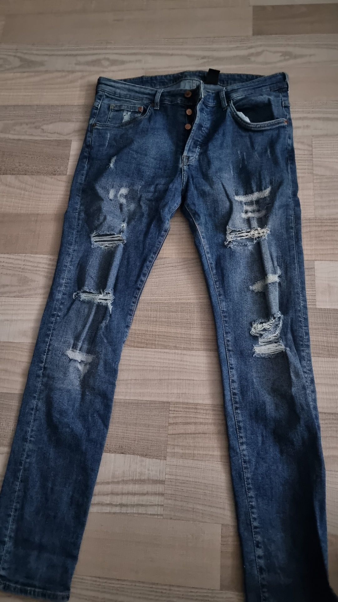 NOI Blugi H&M 36 skinny ripped