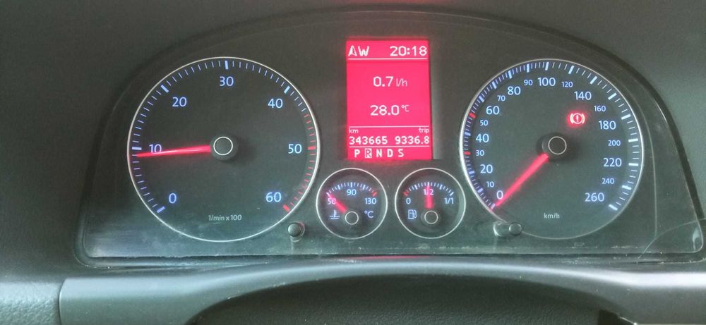 Volkswagen Touran 2.0 Diesel, automat, 2010