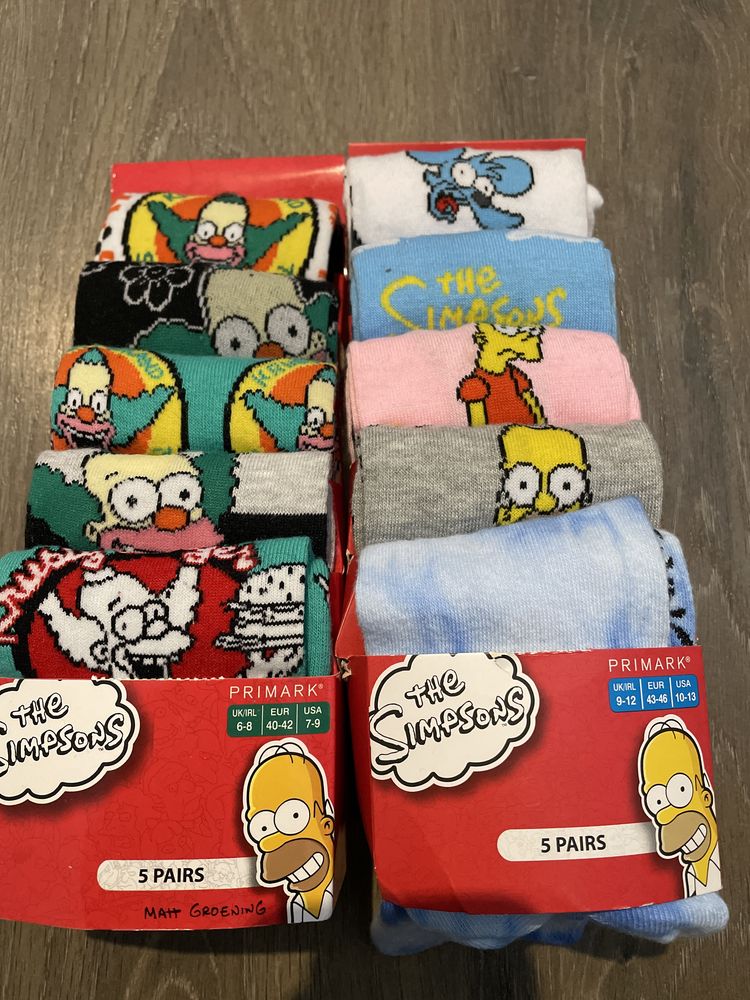 Ciorapi Funny Socks Familia Simpsons