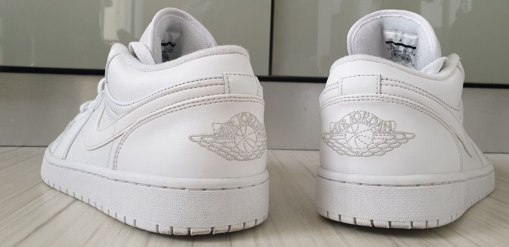 Nike Air Jordan 1 Retro Tripple White Mens 46/30см UK 11 US12 ОРИГИНАЛ