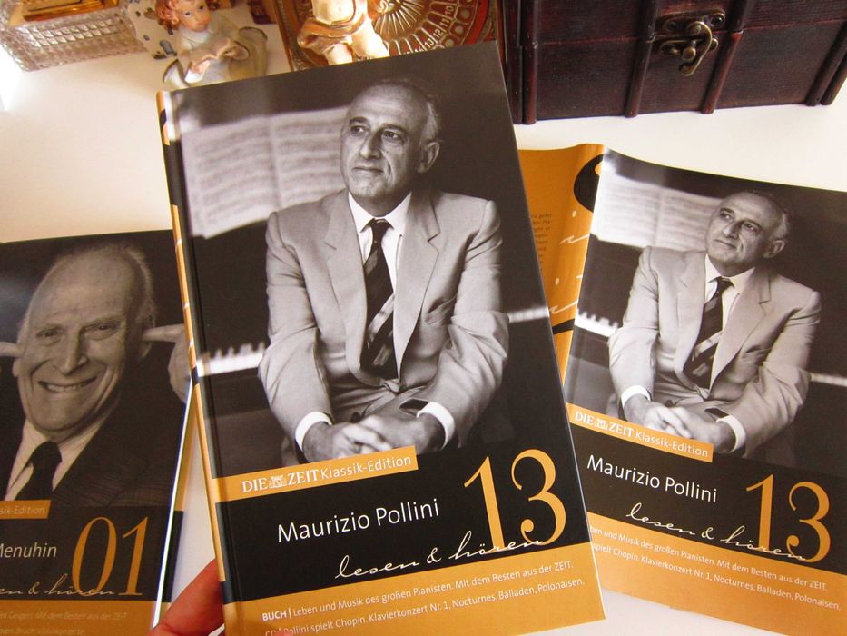 cd+carte Maurizio Pollini pian-Chopin Nocturne,Ballads,Polonaise etc