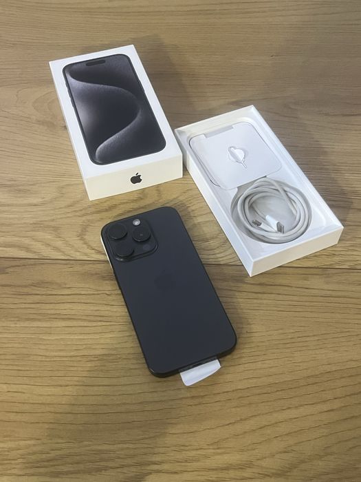 Бартер  iPhone 15 pro 256gb black 90%