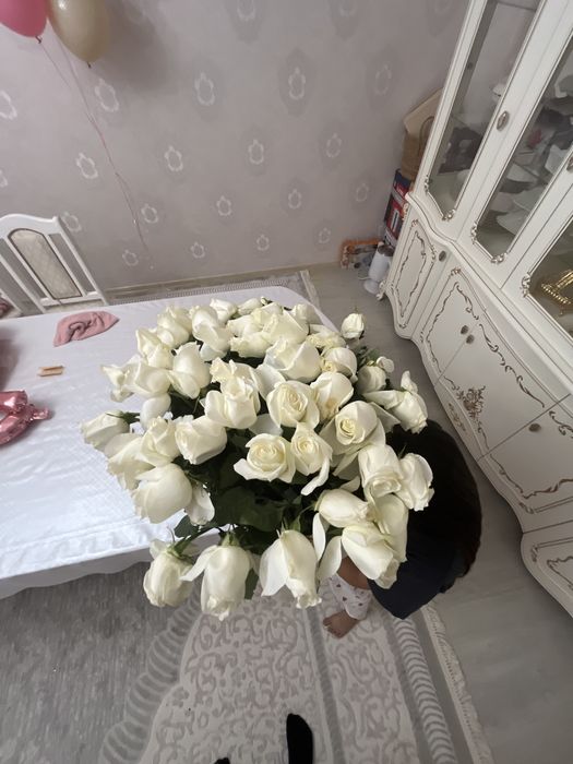 Цветы гүлдер розы свежие