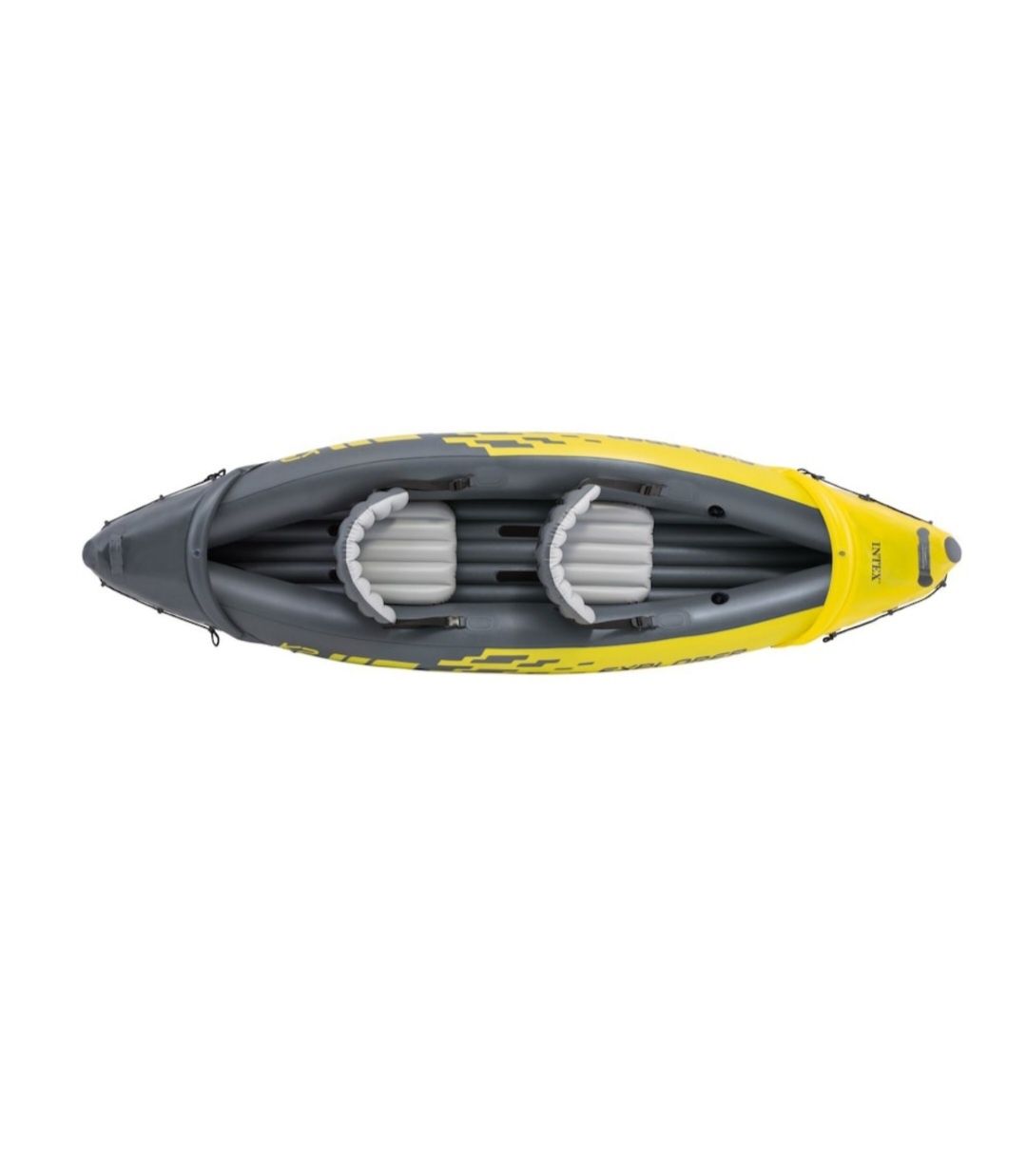 Caiac gonflabil Intex Explorer K2, vasle Al incluse, 3.12m x 91cm