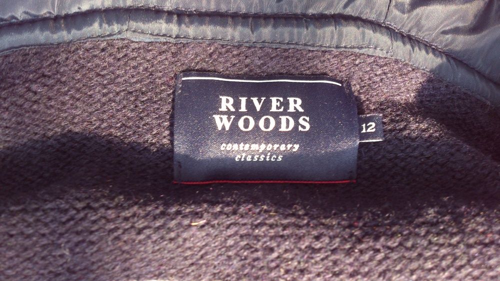 Суичър River Woods с качулка 80% вълна