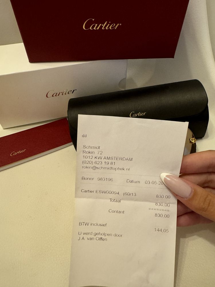 Оригинални слънчеви очила Cartier