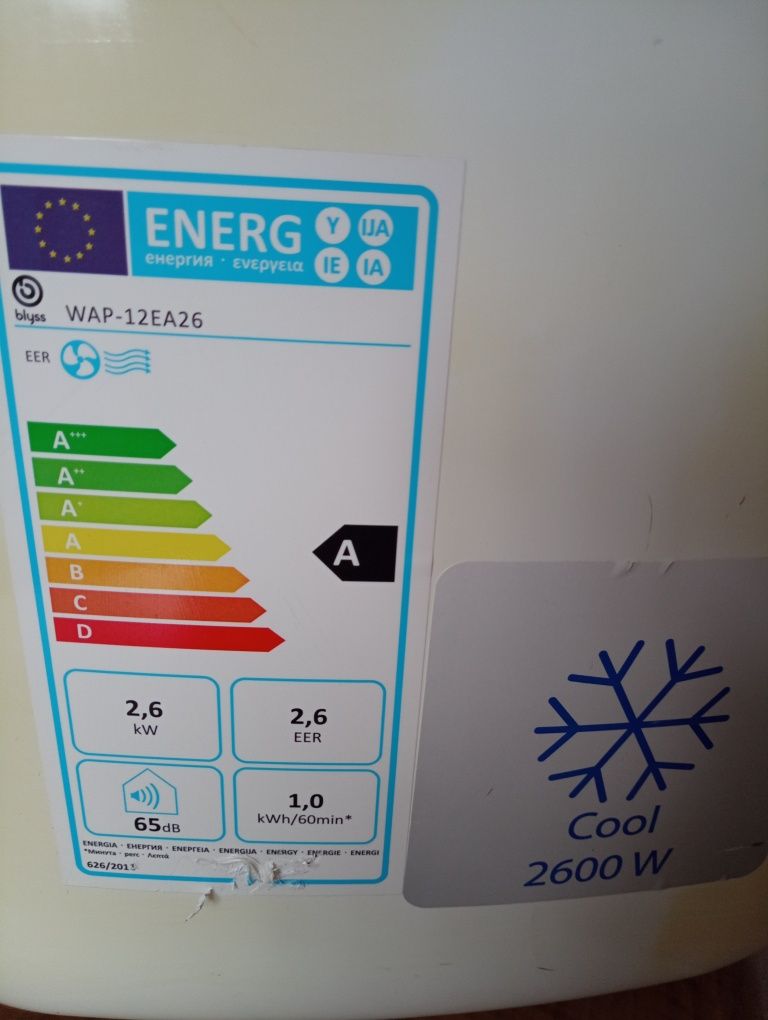 Aer conditionat mobil, portabil si dezumidificator Blyss