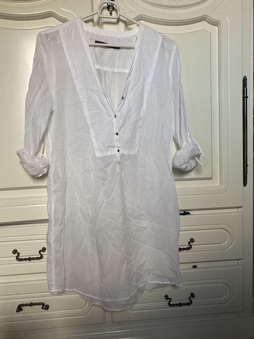 Camasa plaja Zara Nou marime XS bumbac