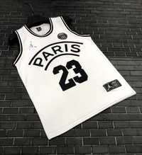 Баскетбольные майки, джерси Paris 23 форма белые
