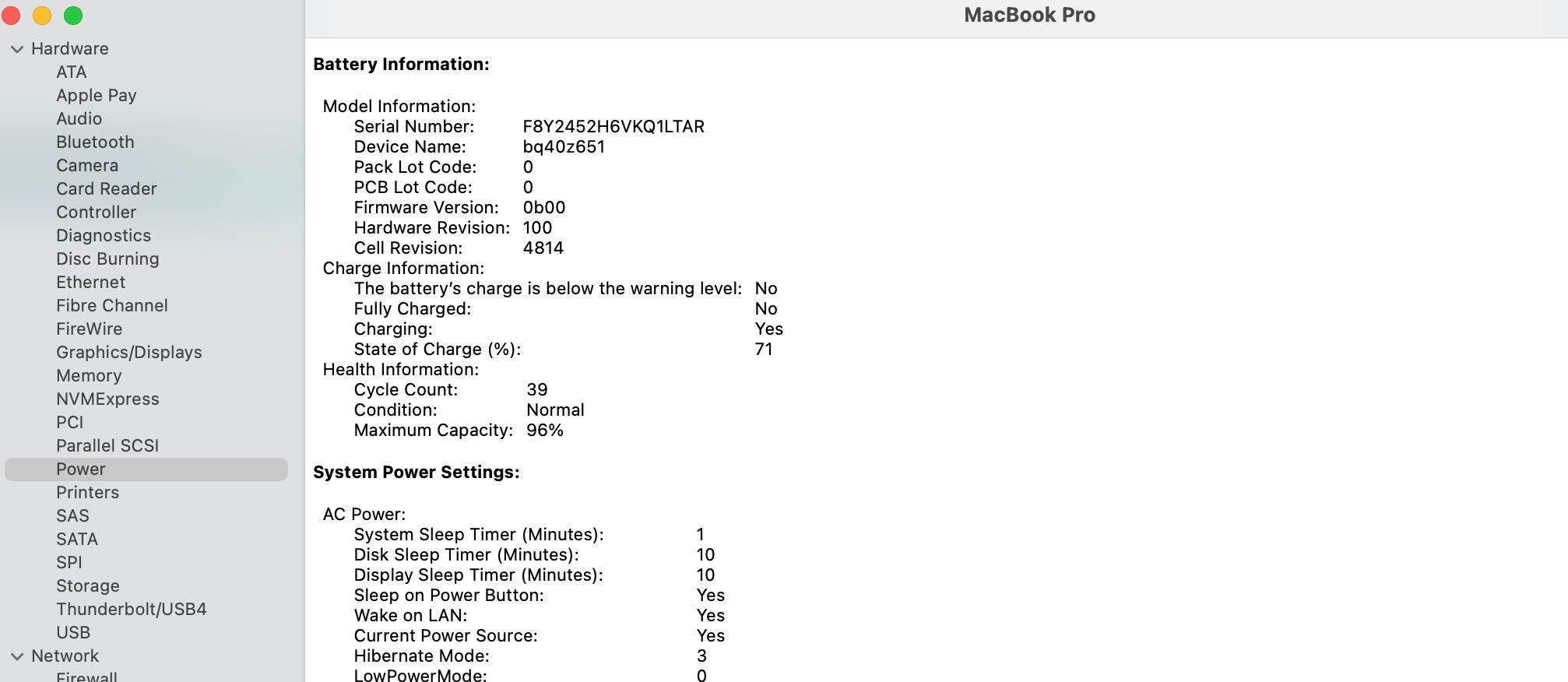 MacBook Pro M2 pro chip, 512GB SSD, 16GB RAM