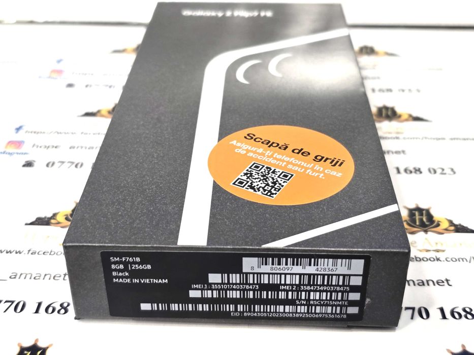 Hope Amanet P7 Samsung Z Flip 7 FE 256GB NOU