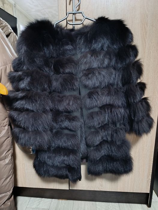 Шуба песец натуралка трансформер