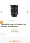 Samyang 24-70mm F2.8 AF Obiectiv Foto Mirrorless Montura Sony FE