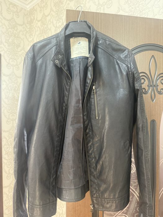 Куртка кожаная мужская