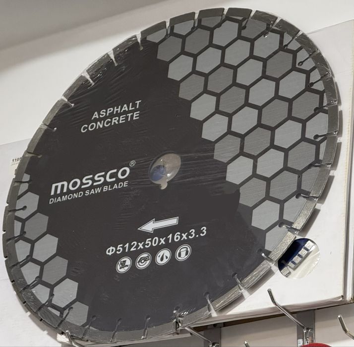 Диск алмазный для бетона д 500 mossco