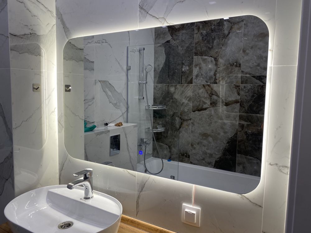 Душевая кабина шторки для ванны душкабина зеркало