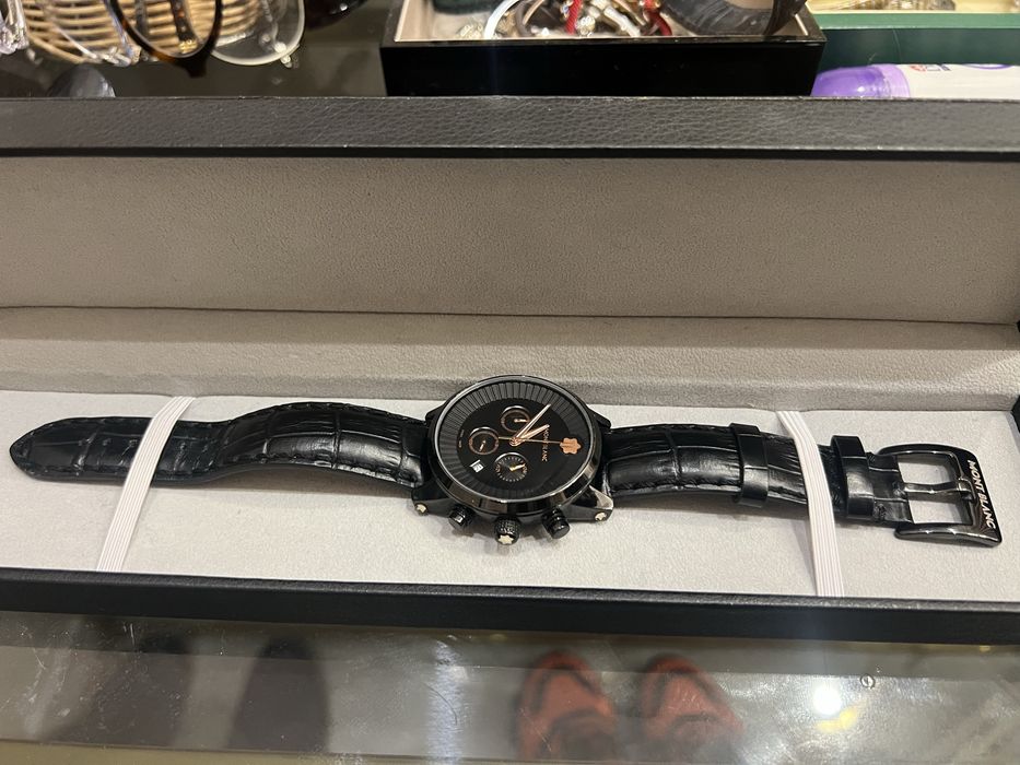 Montblanc black watch
