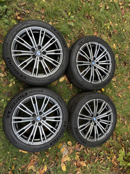 Jante 18" BMW M G20 G21 iarna 225/45R18 + 255/40R18 Michelin DOT 2023