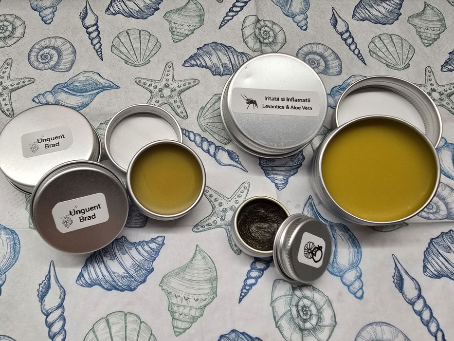 Crema unguent levantica rasina brad galbenele