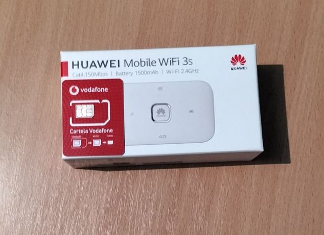Vând Modem Huawei Wi-Fi 4G NOU SIGILAT+ SIM Vodafone