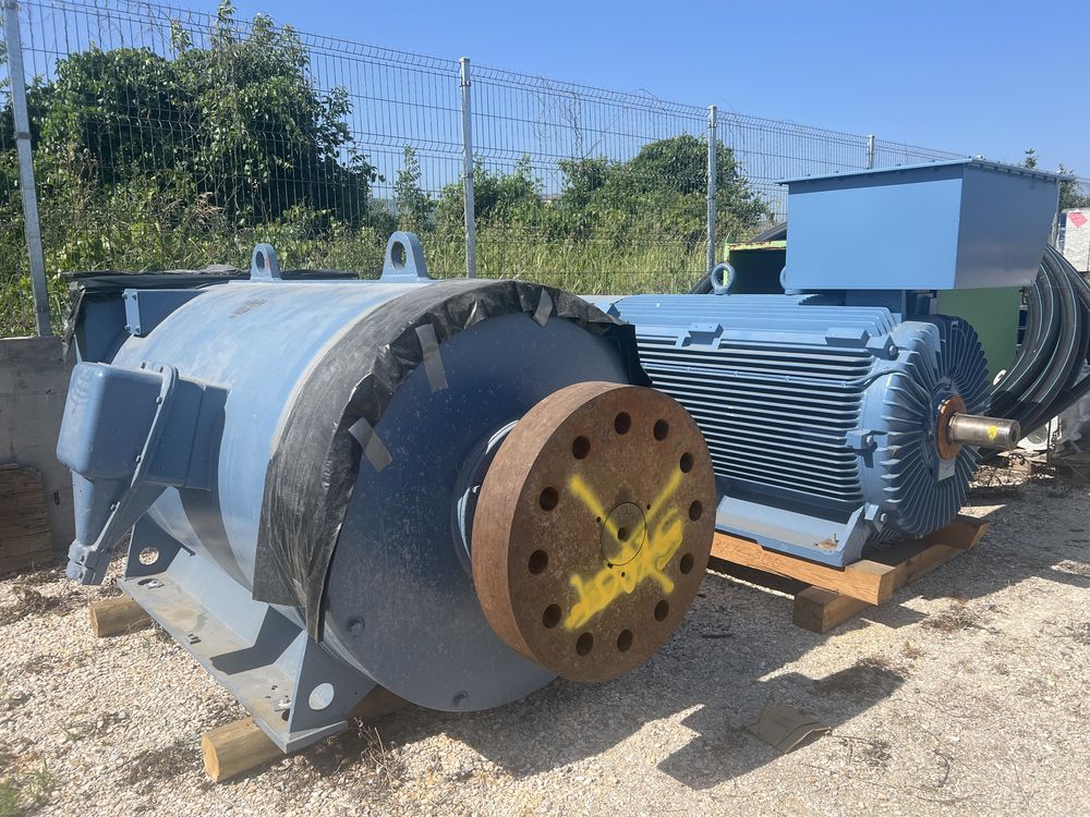 Ел.двигател 1500 kW / 740 RPM 6000 V/електромотор с навит ротор