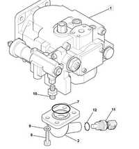 Pompa hidraulica JCB  8080 8085 ZTS 333/R6486 Noua