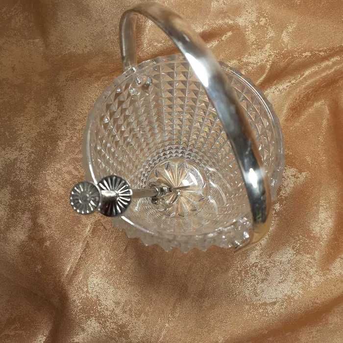 Frapiera cristal, Art Deco, vintage