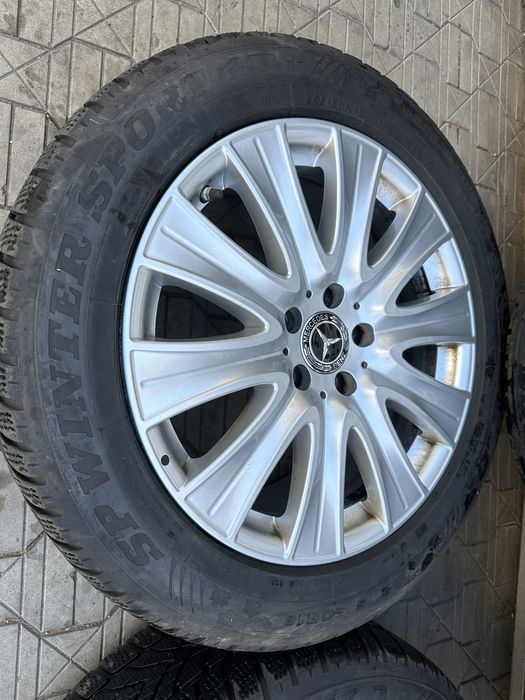 Jante originale Mercedes R18 S klass W222 echipate iarna