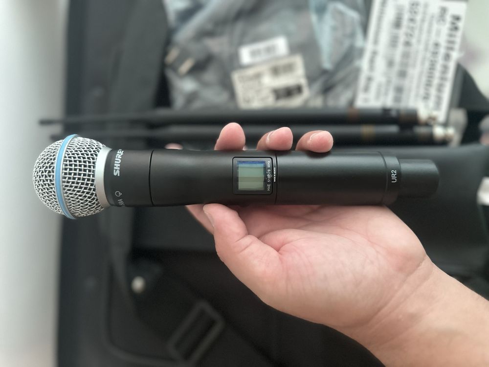 Shure Ur 4S+ si Ur4D+ cu beta 58 A sau beta 87 A