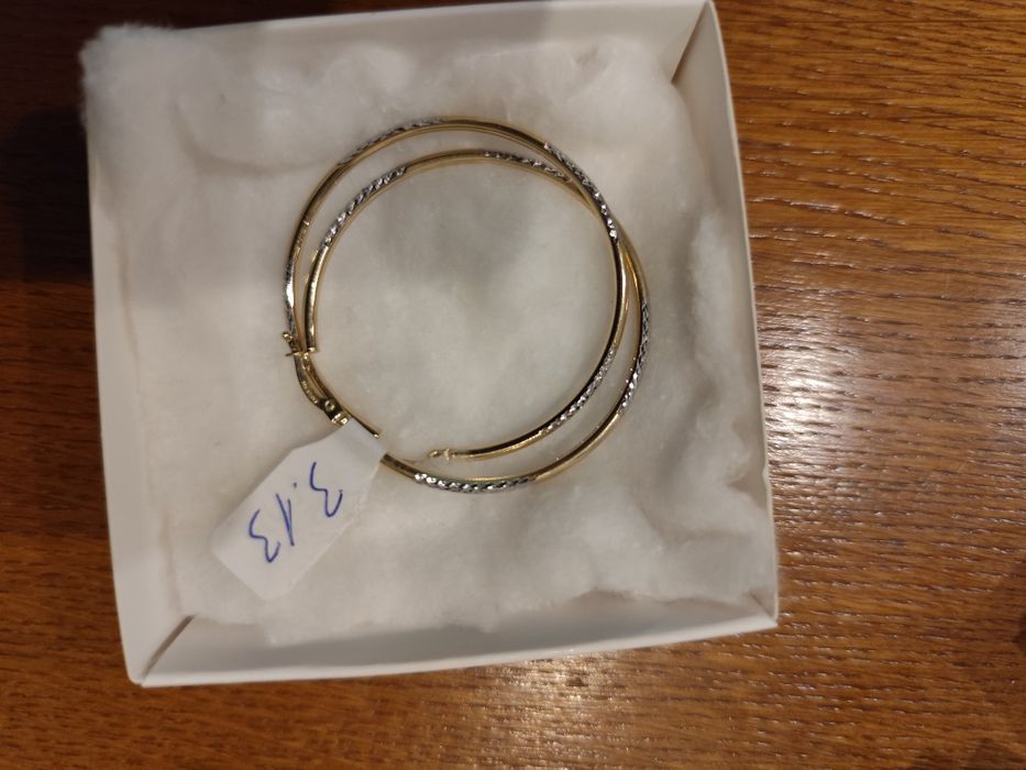 Vând cercei noi aur 14k