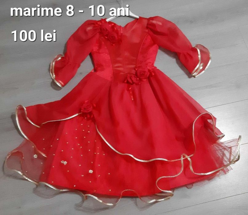 Rochii roșii de copii