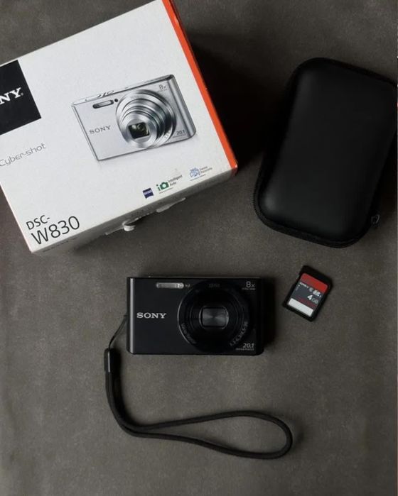 Фотоаппарат Sony Cyber-shot DSC-W830 — новый