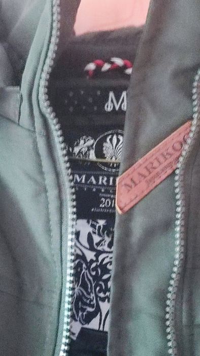 MARIKOO дамска парка ,цвят зелен