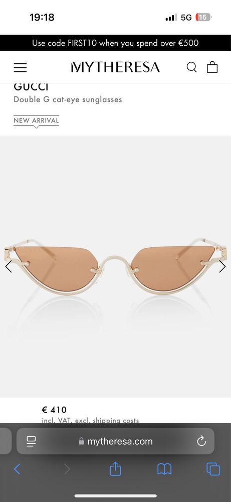 Слънчеви Очила Gucci