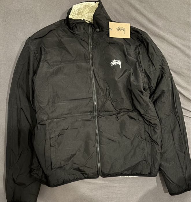 Jacheta stussy 8ball sherpa