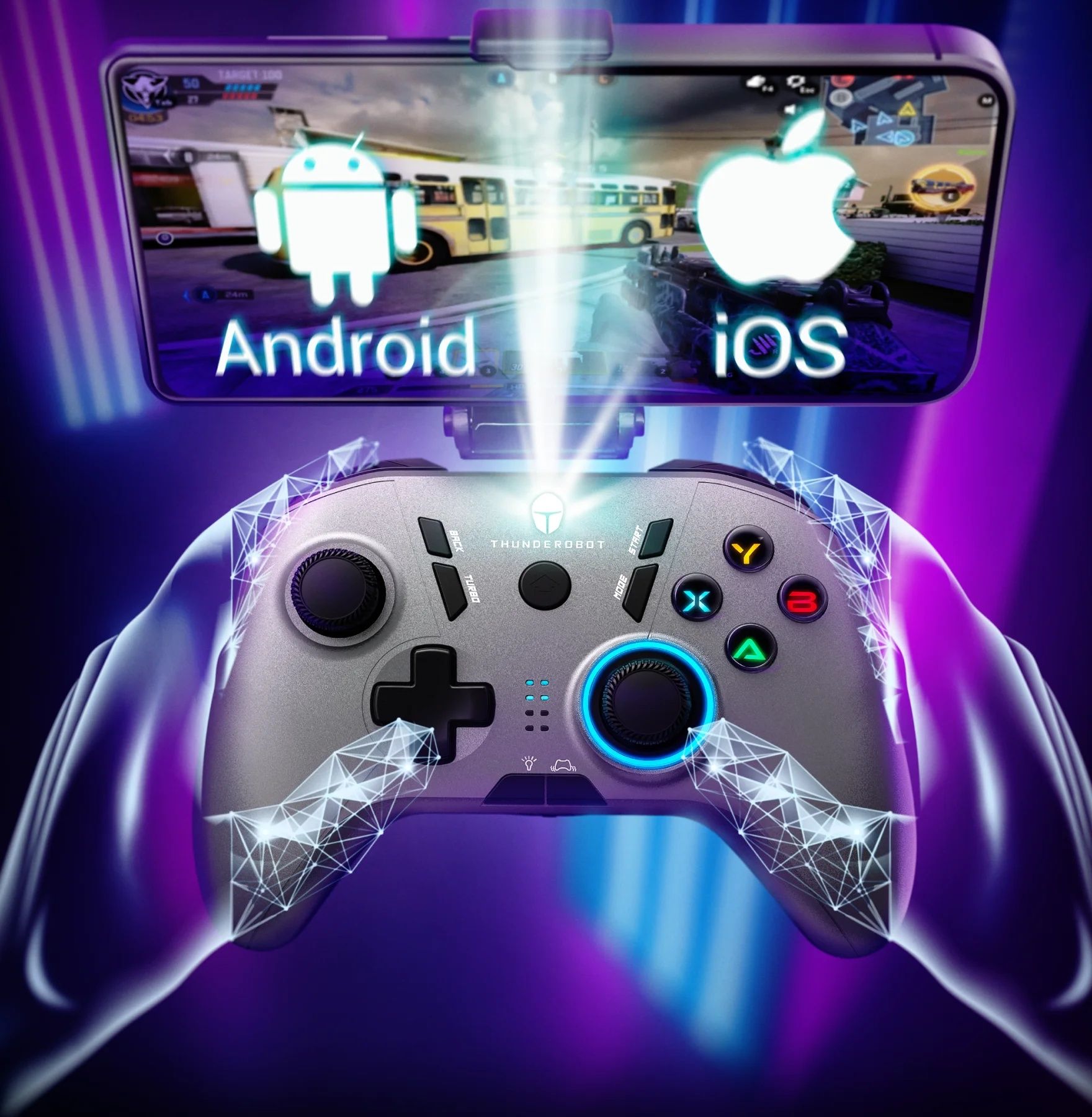 Thunderbot G30 shadow steel + Dualshock 4 (ps4)