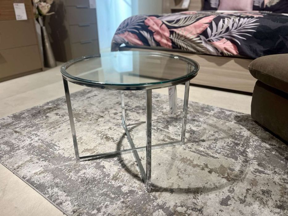 Стъклена холна масичка