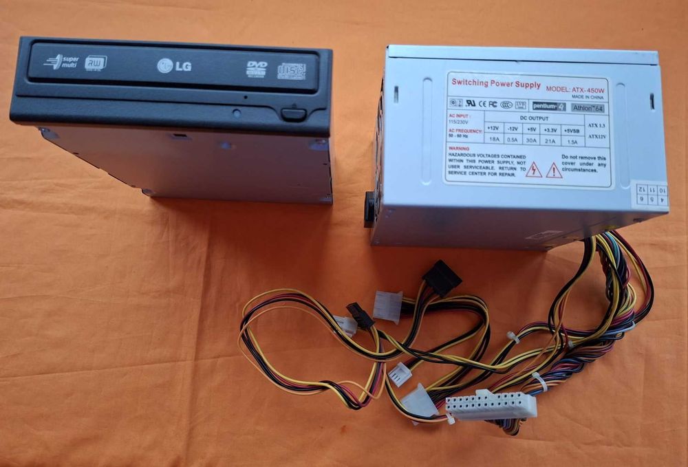 Sursa Pc + Dvd LG