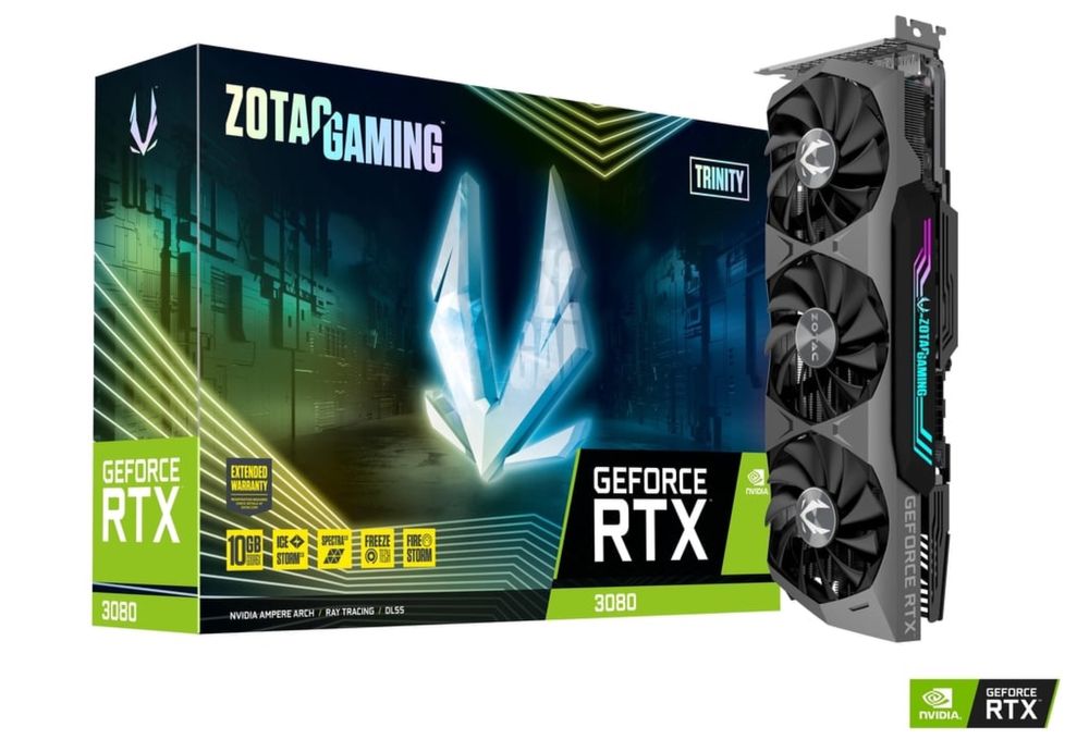 Видео карта ZOTAC GAMING GeForce RTX 3080 Trinity OC