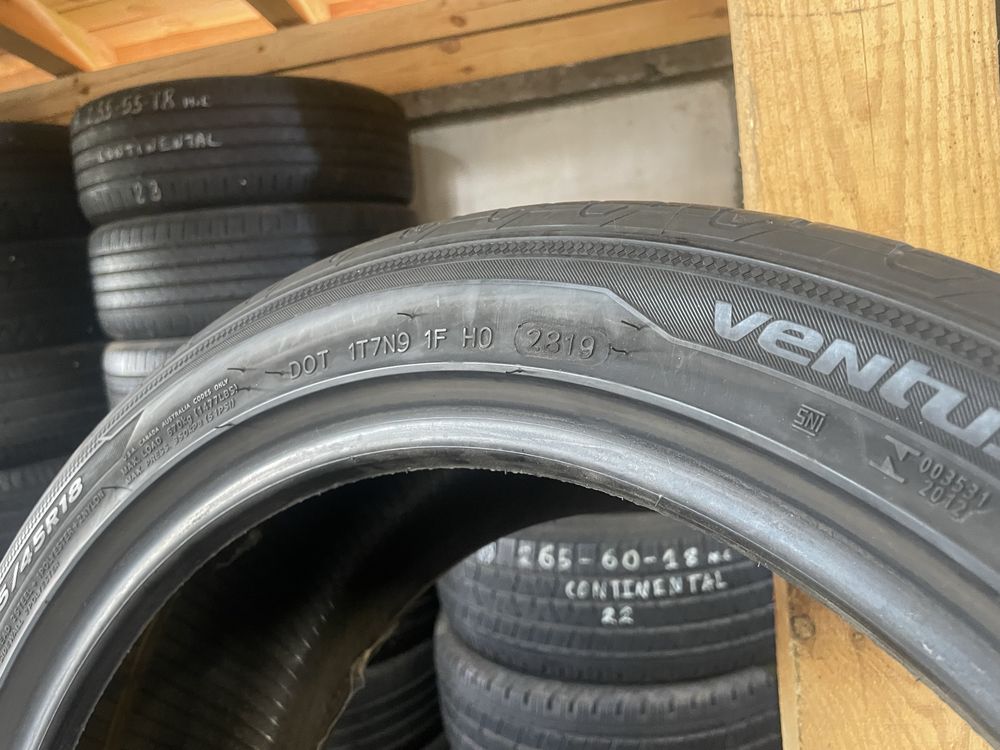 2бр. Hankook Ventus Prime3 235/45/18, 6мм, ДОТ 2019
