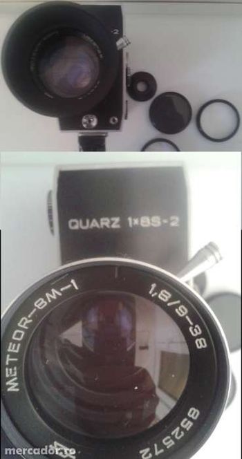 Camera de filmat 8mm - QUARZ - 1X8S-2