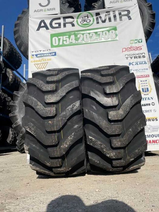 18-19.5 cu 16 pliuri cauciucuri noi marca CEAT pt manitou telescopic
