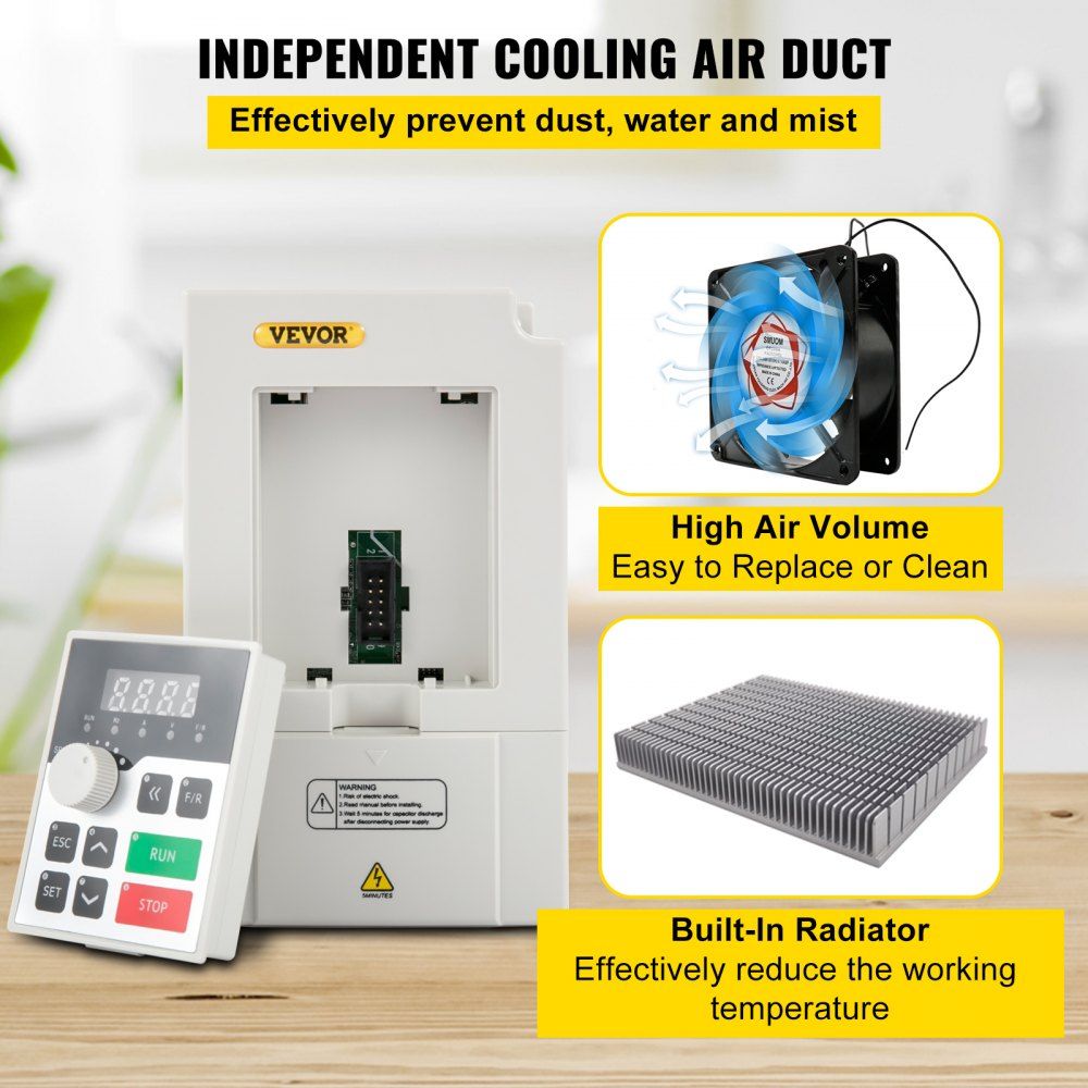 Convertor Inverter CNC, AC 220V, 3KW, 1/3Fază Intrare, 3Fază Ieșire