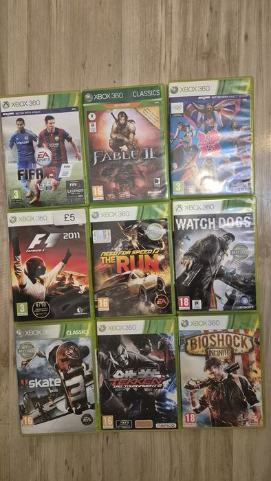 Vand jocuri Xbox 360 in stare foarte buna.