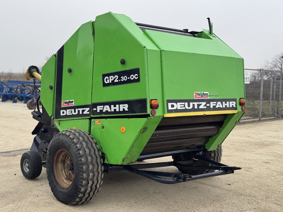 Presa/Balotiera Deutz-Fahr GP2.30 cu Plasa+Tocator Import Recent