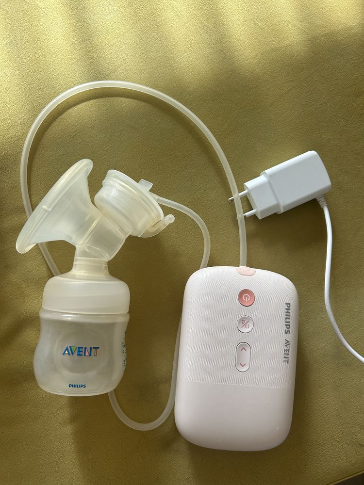 Електрическа помпа за кърма Philips - Avent бонус 3 шишета Avent