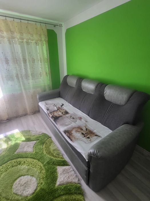 Canapea extensibila + Mobila