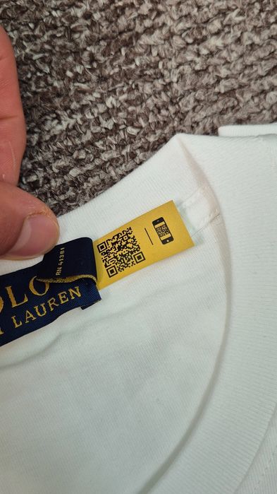 Tricou Polo Ralph Lauren alb M